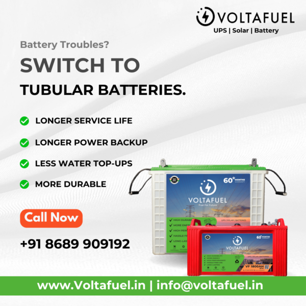 Voltafuel VF2200JT ELITE (220Ah) Jumbo Inverter Battery - Image 2