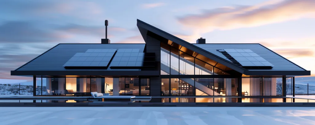 Battery storage integrated into home solar panels, renewable energy, sustainability